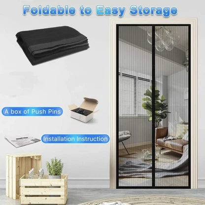 Magnetic mosquito Curtain